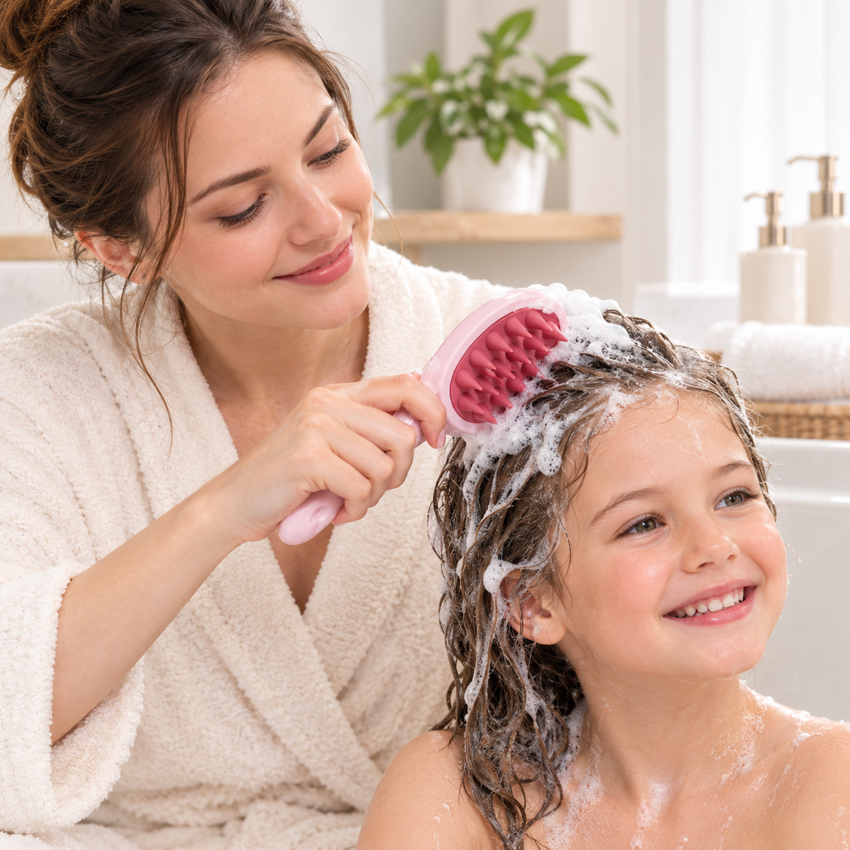 TrendLeaf Double-Sided Scalp Brush